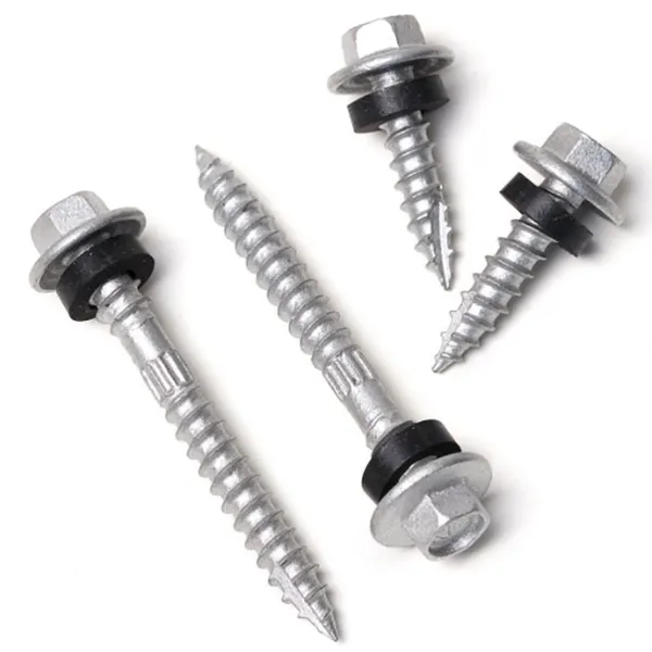 Self Drilling Screw Flat Head With EPDM Washer 304 Stainless Steel for Wall Cladding High Hardness Factory Direct Full Sizes photo-3