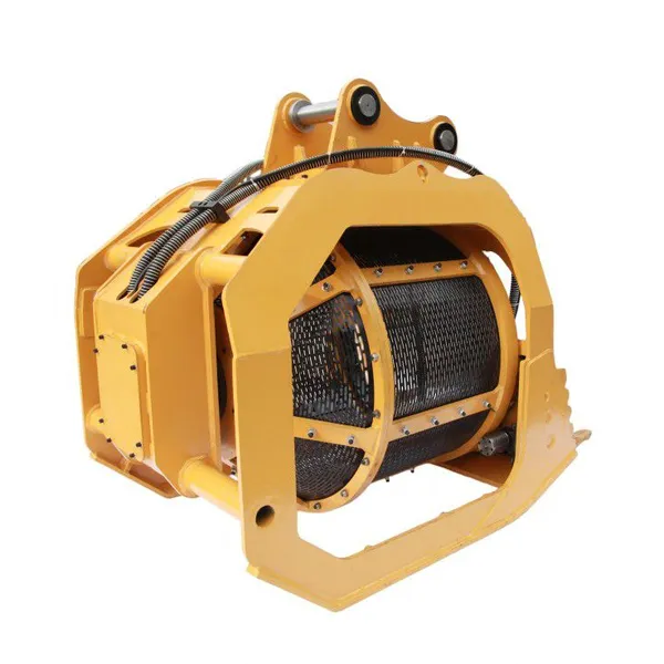 Rotary Screen Bucket 30 Ton With Mesh Drum Bolted Screen Bands for Excavator Attachment Screening photo-2