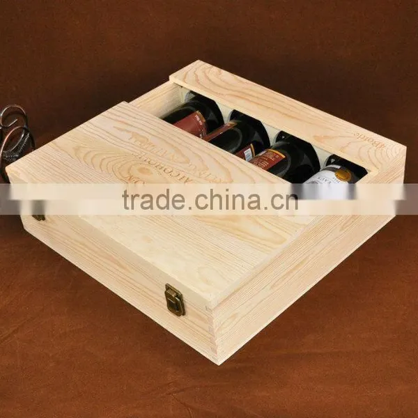 Luxurious Antique Style Wooden Wine Box Wooden Box photo-4