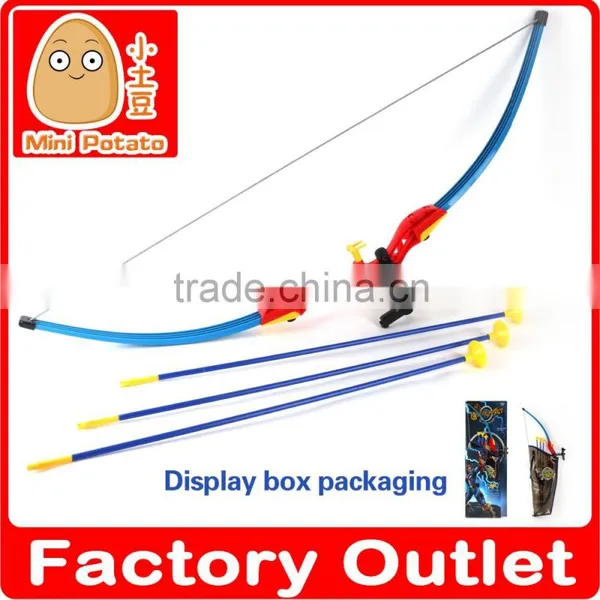 2014 New Product Plastic Bow and Arrow Target Shooting Series,kids Toy Archery Set With Infrared Outdoor Boy Cheap Chinest Toy photo-2