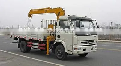 Howo 4*2 10T Lorry Crane Truck With Loading Crane