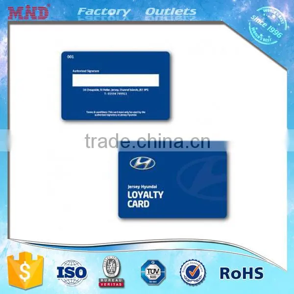 MDC107 Magnetic Strip Membership Card With Rfid Technology and Bar Code photo-4
