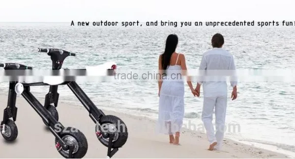 CE Approved 350W / 500W Motor ET Fashion Folding Electric Child Bike photo-4