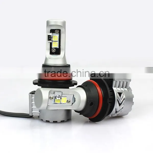 Lanseko Factory Newest Design 6000lm 9007 Led Headlight 12v 40w Auto Headlight Bulb With Double Heat Dissipation System photo-2
