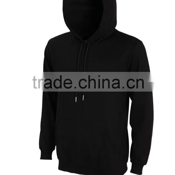 OEM Classic Fleece Terry Mens Pollover Hoodies photo-4