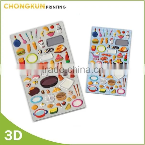 Funny 3D Effect Printing PP/PET3d Lenticular Plastic Sticker photo-5