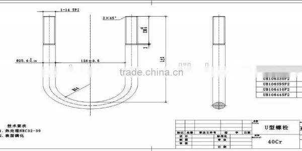 C1045,40CR u Bolt M24 Bolt photo-3