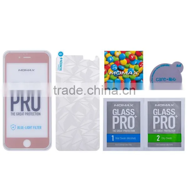 Original MOMAX Tempered Glass Screen Protective Film For IPhone 6/6s 4.7 Inch Soft Full Screen Protector PZAPIP6FFARB MT-4837 photo-6