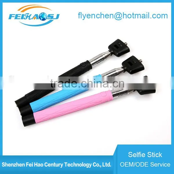 Wireless Selfie Stick D09 Bluetooth Monopod With Mirror for Smartphones