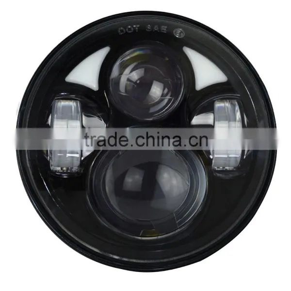 Super Top Rated 5.75'' 40w Black Housing Led Headlight for Harley photo-3
