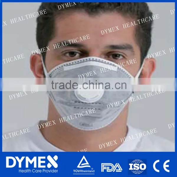 FFP2 Activated Carbon Mask With Valve, N95 Masks, Cup Shape Mask, Dust Respirator photo-3