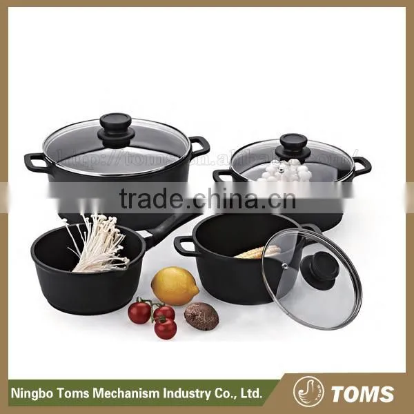 New Design 7PCS Cookware Set in Titanium