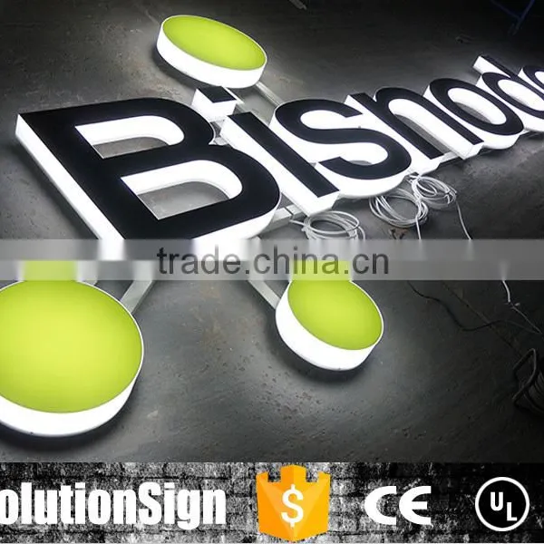 Retail Shop Cheap Price Led Edge Lit Sign Base photo-2