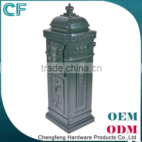 Lion Decorative Cast Aluminiun Big Mailbox From Chengfeng photo-4