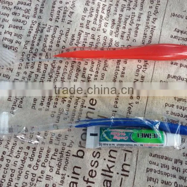 Toothbrush Picture Soft Bristle Adult Toothbrush Disposable Toothbrush and Paste
