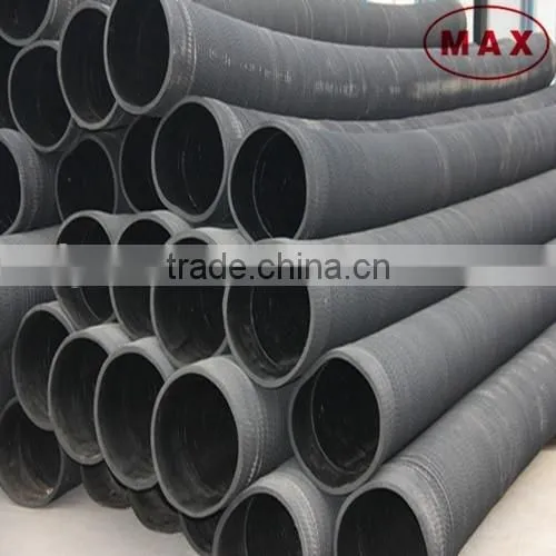 20 Inch High Pressure Rubber Water Hose With Pn10 Steel Flanges photo-2