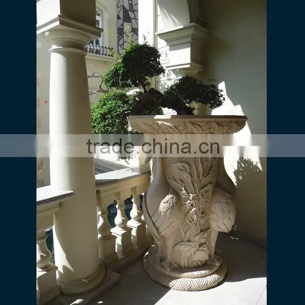 Cast Stone Outdoor Planters and Urns photo-3