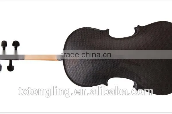 High Quality Black Violin With Art Design TL-1311 photo-5