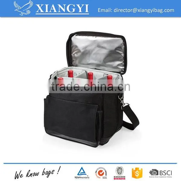 Waterproof Insulation Portable Polyester Bag Lunch Bag/wine Tote Bag Supplier's Choice photo-2