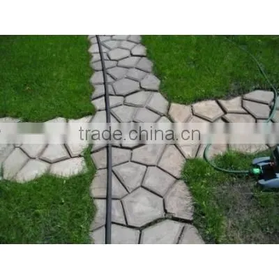 Plastic Concrete DIY Pavement Mould New Pathway Maker Mould DIY Pathway Stone Mold photo-2