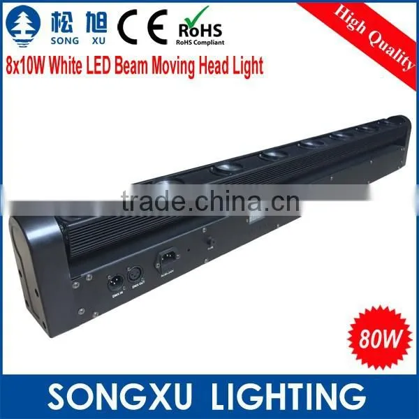 High Quality 8x10w White Beam Moving Led Bar Effect Light photo-3