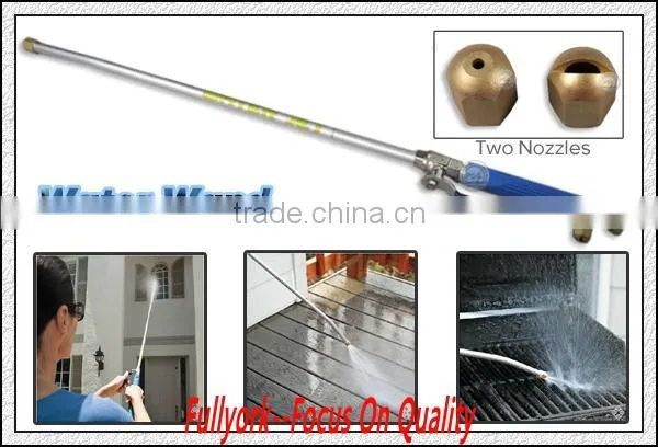 High Pressure Water Jet Power Washer As Seen On TV Water Spray Gun With 2 Free Nozzles