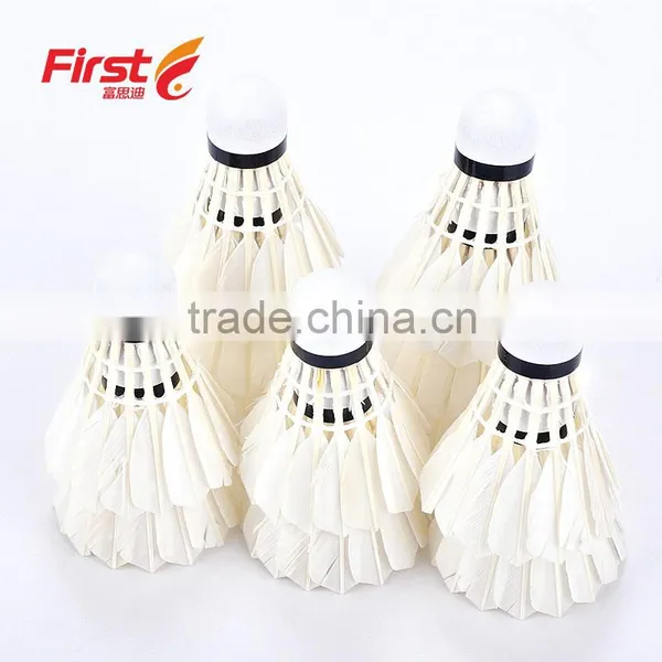 Cheap Price Class A Goose Feather Badminton Shuttlecock photo-2