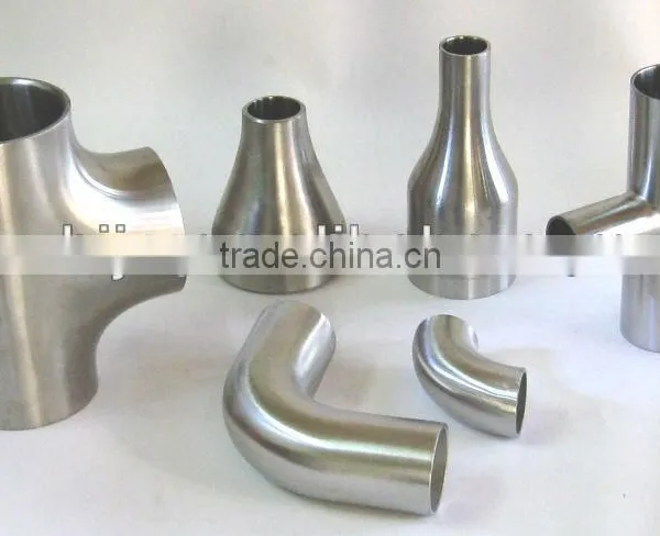 ANSI 304 316 321 Sanitary Pipe Fittings Elbow For Food Machine photo-6