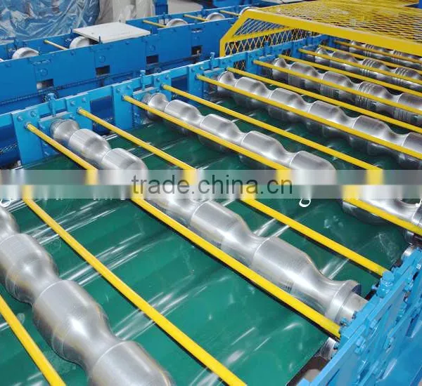Corrugated Iron Roofing Sheet Roll Forming Machine/ Corrugated Roof Tile Making Machinery photo-2