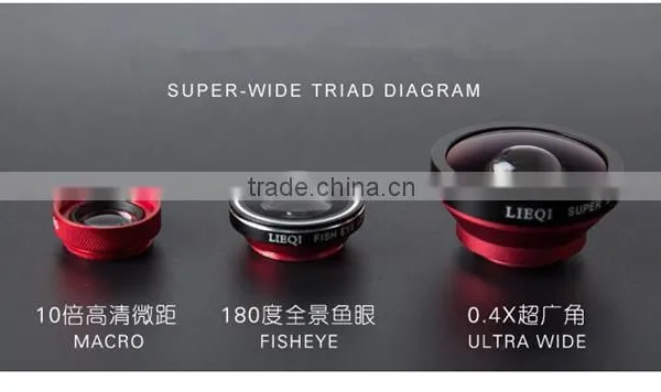 2016 Best Selling !! Universal Clip Fish Eye Lens Wide Angle Macro Mobile Phone Lens For IPhone 6 6s Plus Online Shopping photo-3