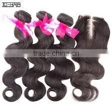 Virgin Brazilian And Indian Hair Piece Extension And Weaves