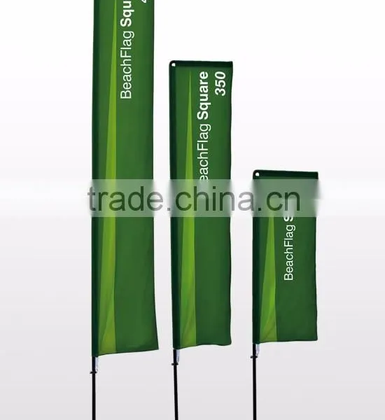 Any Size Custom Brand Logo Feather Teardrop Square Polyester Print Knife Flag Show Flag Display Advertising Flag Quality Choice photo-6