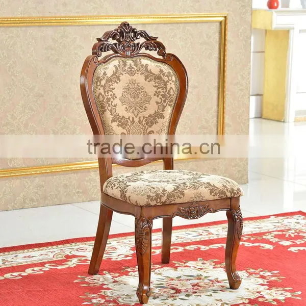 2014 Modern Wood Dining Chair / Wooden Carved Dining Chair With Pattern