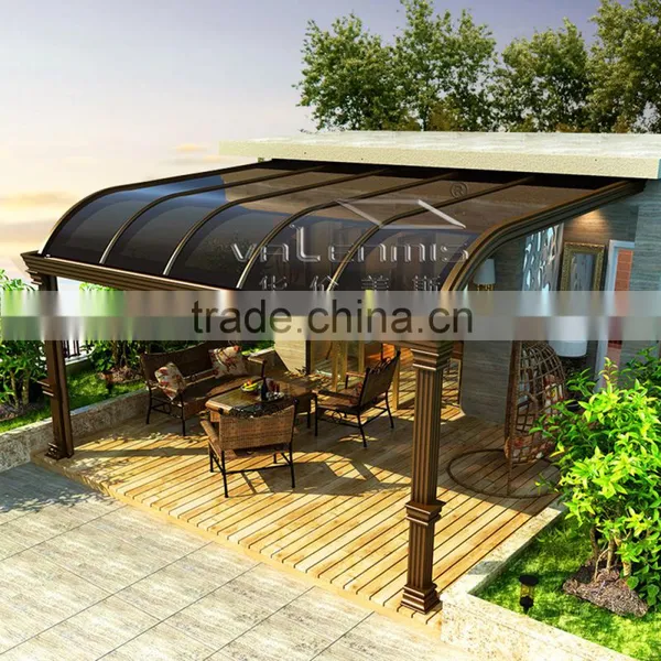 Large Shade Aluminum Patio Cover Sunshine Celling photo-4
