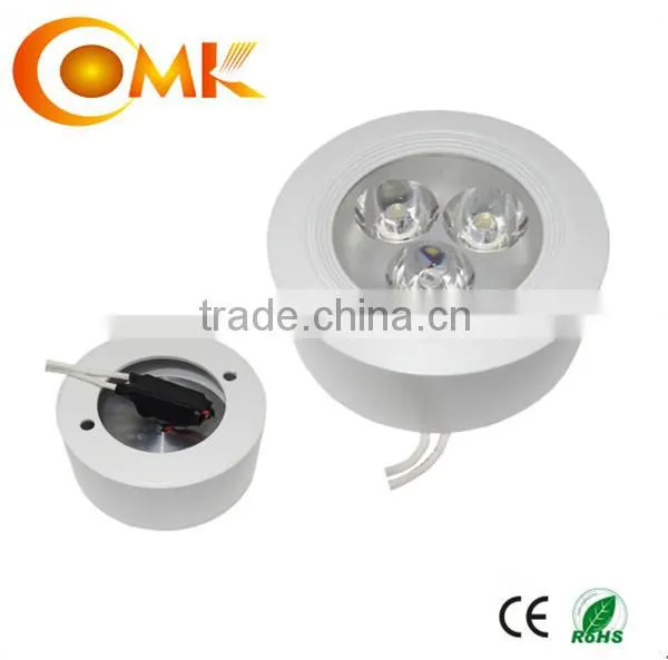 Mini Painted White Cree 3*1W Led Kitchen Cabinet Light With 240 lm photo-2