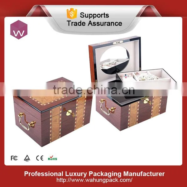 Expensive Unique Style Paino Painting Grain Paper Jewellery Boxes photo-5