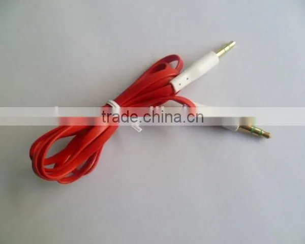 New Fashion Colorful Noodle Audio Cable photo-2