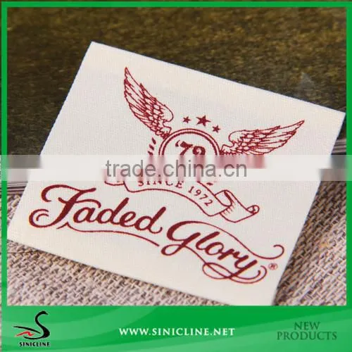 Sinicline Design Custom Label for Clothing With Cotton Material photo-2