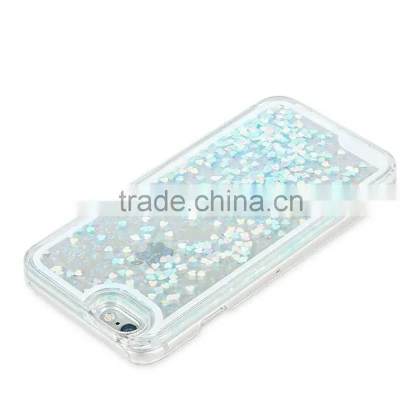 Bling Sparkle Glitter Heart Liquid Quicksand TPU Phone Case For IPhone 6s 6 Plus photo-3