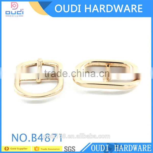 High Quality Light Gold Pin Buckle For Handbag Metal Buckle Adjuster Slider photo-2