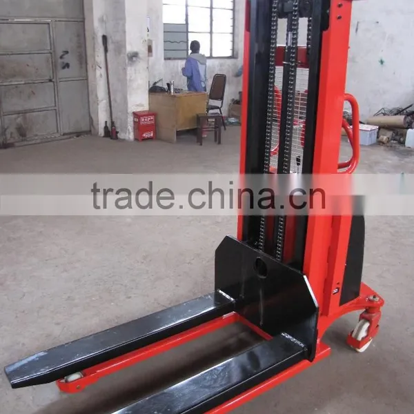 Export CE Certification Mini Semi Electric Stacker Forklift photo-3