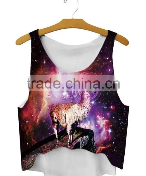 OEM Printed Fancy Ladies Latest Design Tops Tor Girls photo-2