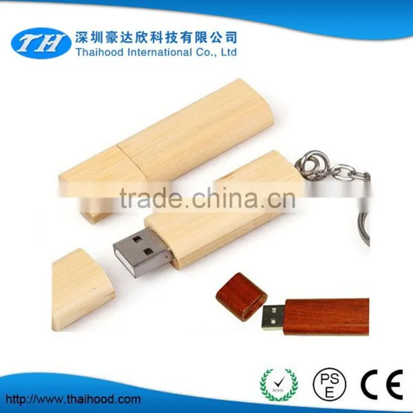 Stock Price Engrave Logo OEM Bulk 1GB Wooden Stick USB Flash Drives Quality Choice photo-6
