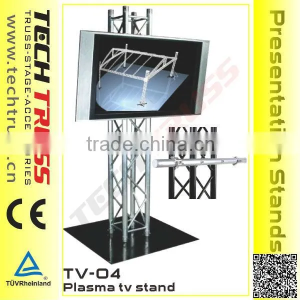 TV03 Aluminum Modern TV Stand For Sale , Loading 80kg , Anodized TV Stand photo-3