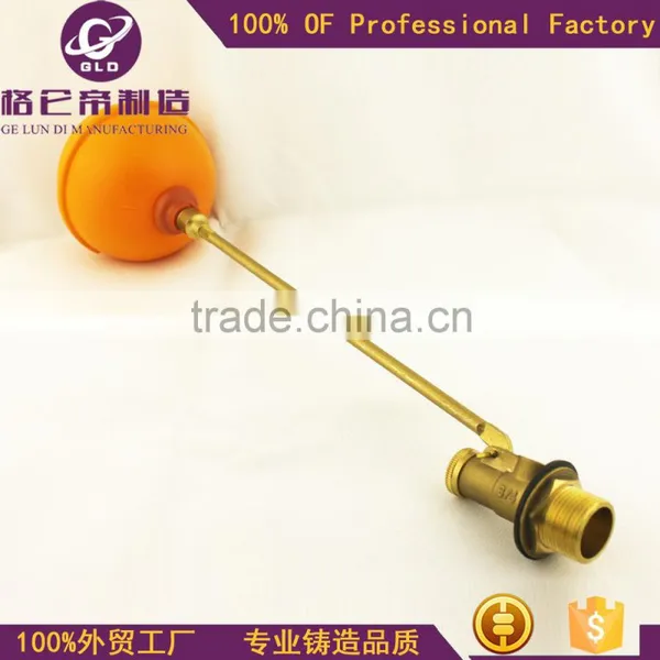 Small Water Tank 1/2 -3/4 Inch Mini Brass Float Ball Valve photo-5