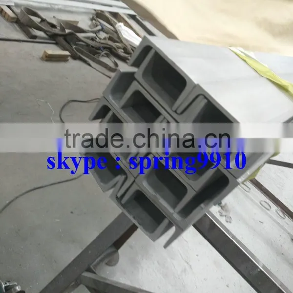HOT ROOLED AND PICKLED STAINLESS STEEL CHANEL BAR IN GRADE AISI304 LENGT IN 6000MM photo-2