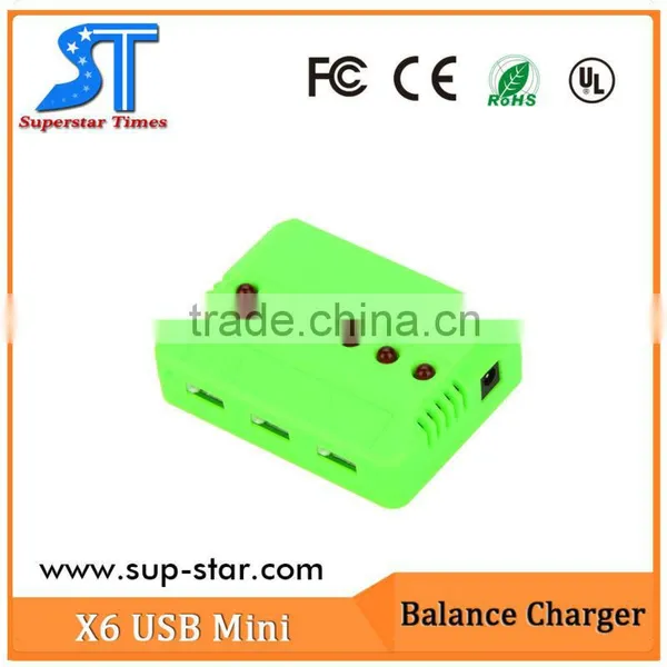 Best Price X4 USB Mini 4 Port 1S Lipo Battery USB Charger for Hubsan H107/Wltoys/Syma X5C/UDI U816/JXD Quadcopter Helicopter photo-3