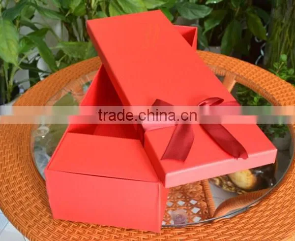 Valentine's Day Romantic Red Paper Gift Box for Flower photo-5