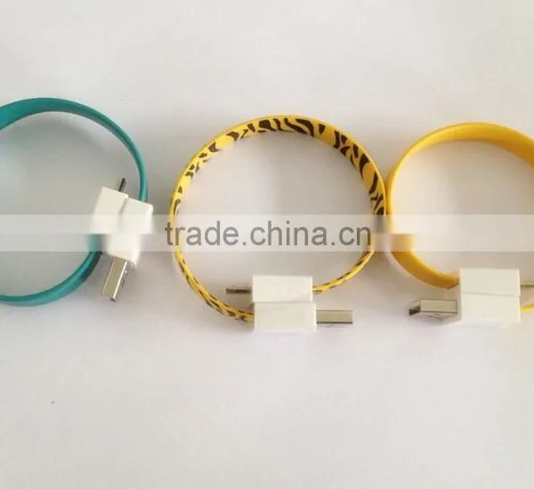 Best Selling Direct Factory at a Low Price Bracelet 2.0 Micro USB Data Cable for Mobile Phone photo-2