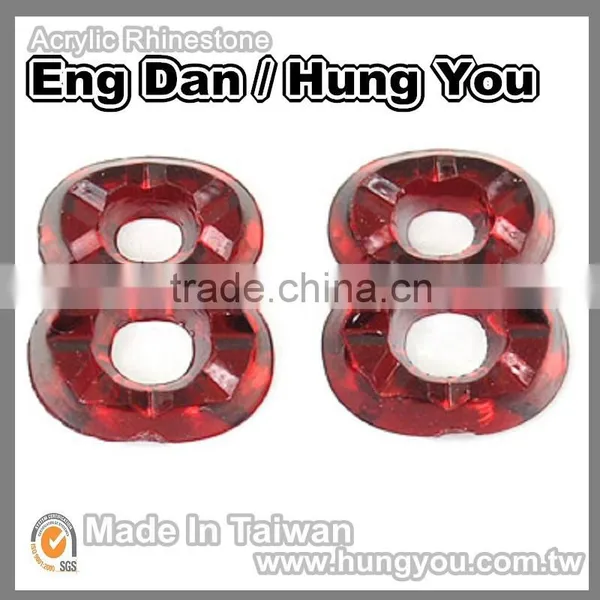 Unique Design Machine Cut Non HotFix Numeral Rhinestone photo-6